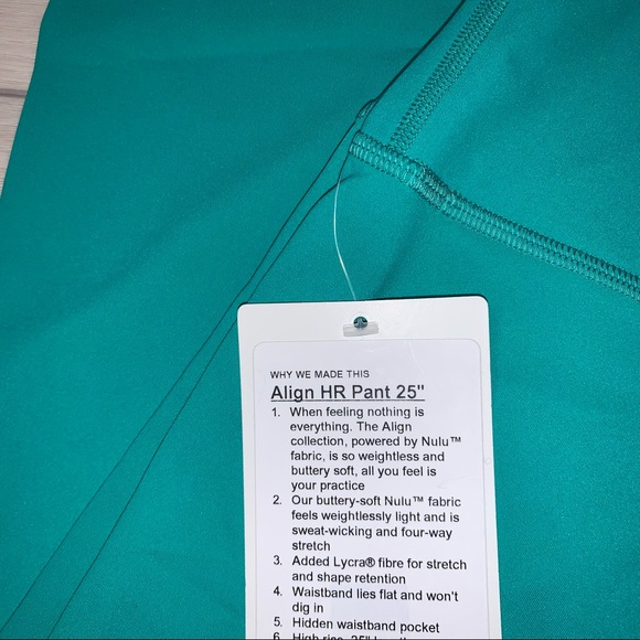 lululemon Align High-Rise Pant 25" 14 - Picture 6 of 7